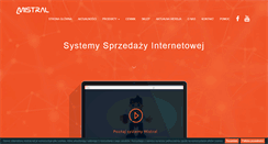 Desktop Screenshot of mistral.net.pl
